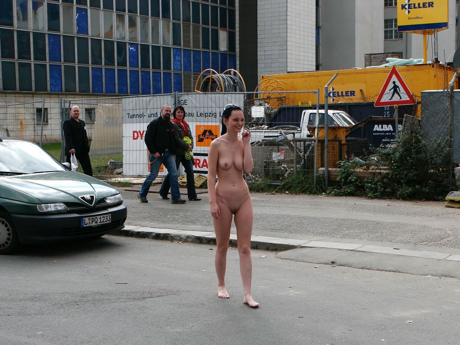 MIX nahých holek v ulicích 